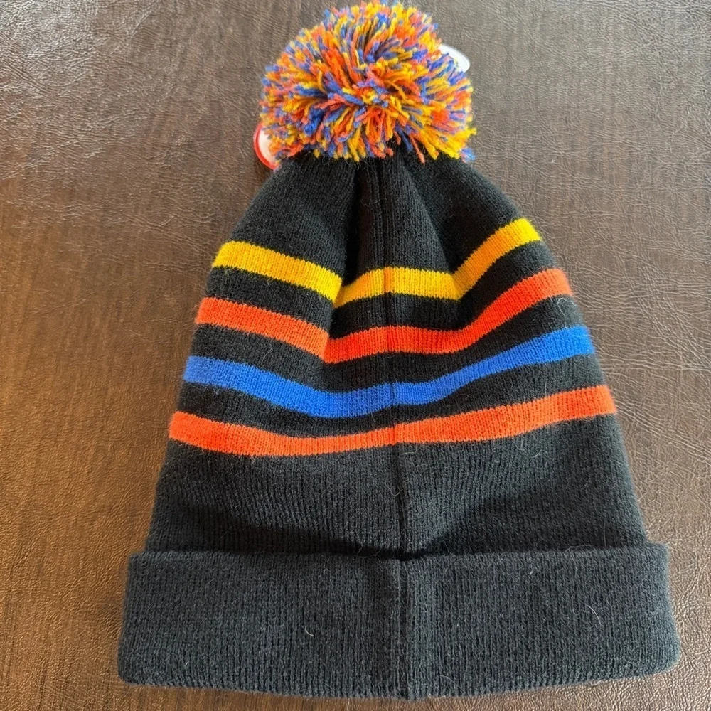 Nike Striped Pom Beanie Child Beanie NWT